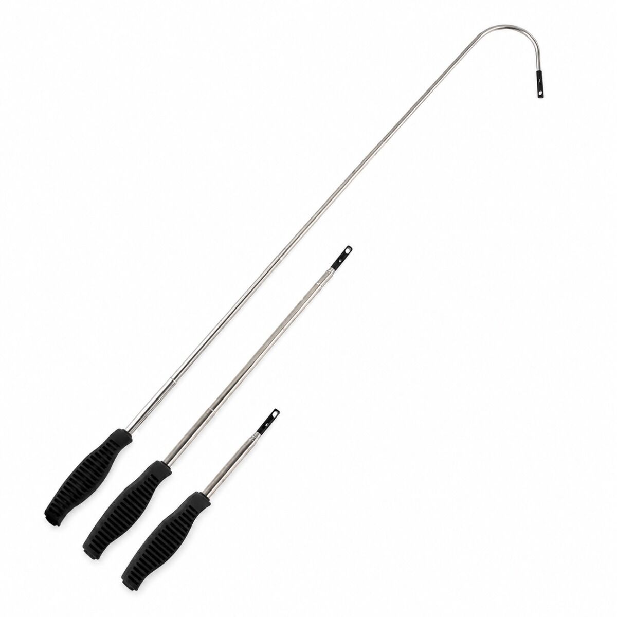 PCE Instruments PCE-HWA 30 Flussimetro con datalogger e sonda telescopica rotante: misura velocità del vento (0.3-30 m/s), memoria per 960 valori, software e scala Beaufort