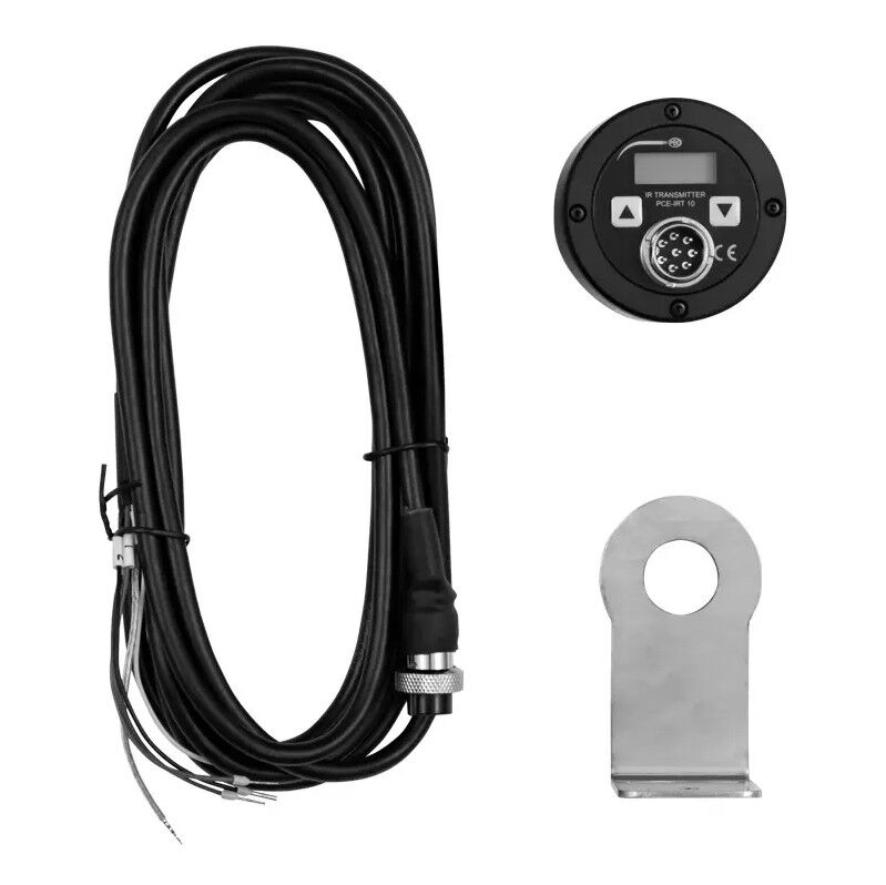 PCE Instruments PCE-IRT 10 Pyrometer for fixed installation with emission degree adjustable between 0.1 and 1000, measuring range from 0 to 600°C