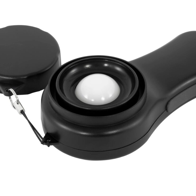 PCE Instruments PCE-LED 30 Professionelles Luxmeter für schnelle und genaue Lichtmessung mit externem Sensor 1,5m - 2,5 Messungen/sec, automatische Bereichswahl und Lux/fc Messung