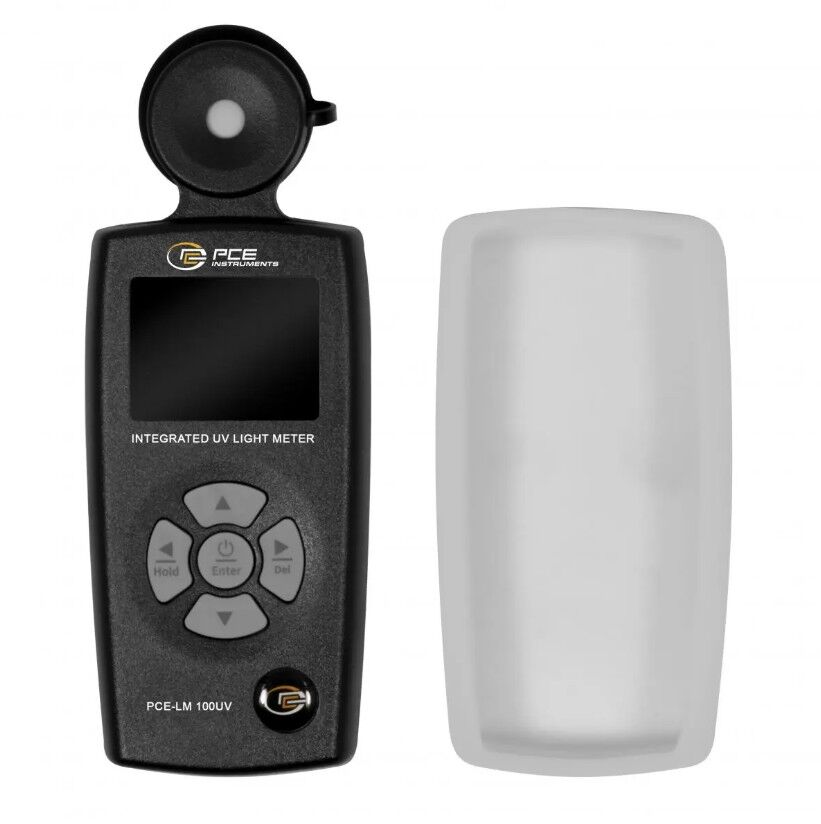 PCE Instruments PCE-LM 100UV Luxmetro preciso per misurazioni professionali di intensità ed energia UVC, sensibilità spettrale compresa tra 230 e 280 nm