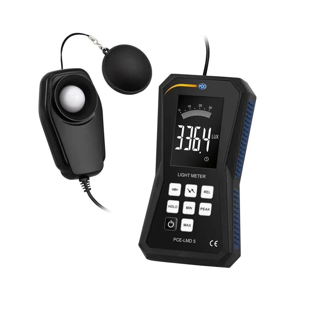PCE Intruments PCE-LMD 5 Photometer - Beleuchtungsmesser von 0 bis 400.000 lux mit externer Sonde