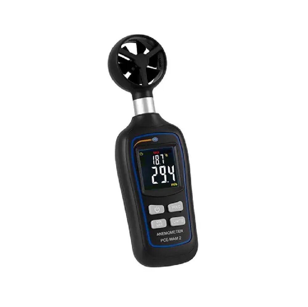 PCE Intruments PCE-MAM 2 Tester per aria - Misuratore ambientale - Anemometro per misure orientative della velocità dell'aria all'interno e all'esterno