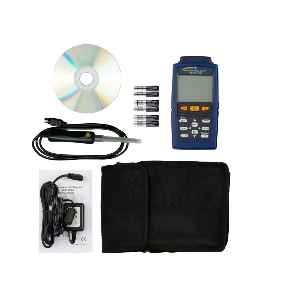 PCE Instruments PCE-MFM 3500 Radiometro con sensore esterno - Range fino a 30.000 Gauss