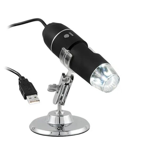 PCE Instruments PCE-MM 800 USB-mikroskop mit vergrößerungen von 200 bis 1600, maximale auflösung von 1600x1200 pixel und hellen LEDs für optimale beleuchtung
