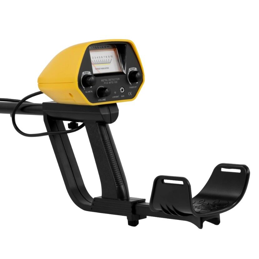 PCE Instruments PCE-MTD 100 Metalldetektor mit 2 Detektionsmodi DISC und All-Metal, Detektionstiefe ca. 16cm