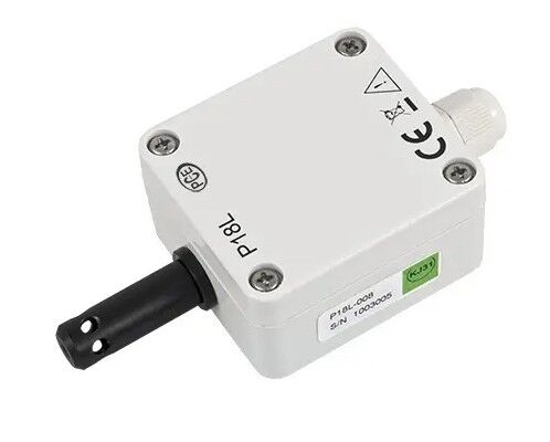 PCE Instruments PCE-P18L Sensore di temperatura, converte la temperatura o umidità relativa in un segnale di 4 a 20 mA, potenza minore di 1.5W