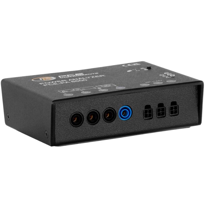 PCE Instruments PCE-PA 6500 R11 Amperometro per il monitoraggio dell'energia, misura i valori di corrente e tensione, range di misura da 40 a 400V