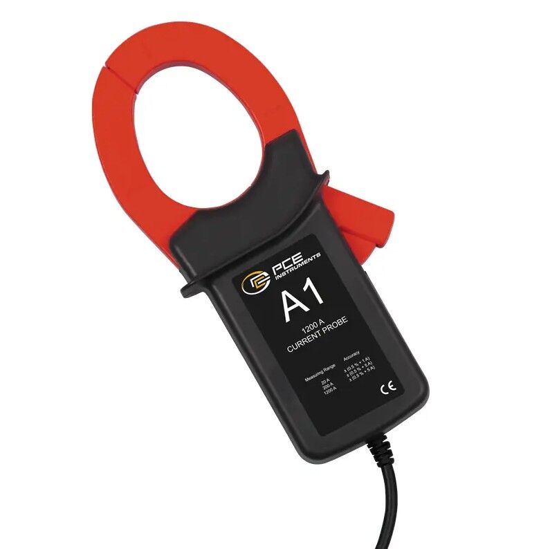 PCE Instruments PCE-PA 8000 Amperometro trifase e misuratore di energia, tempo reale, con registrazione su memory card SD