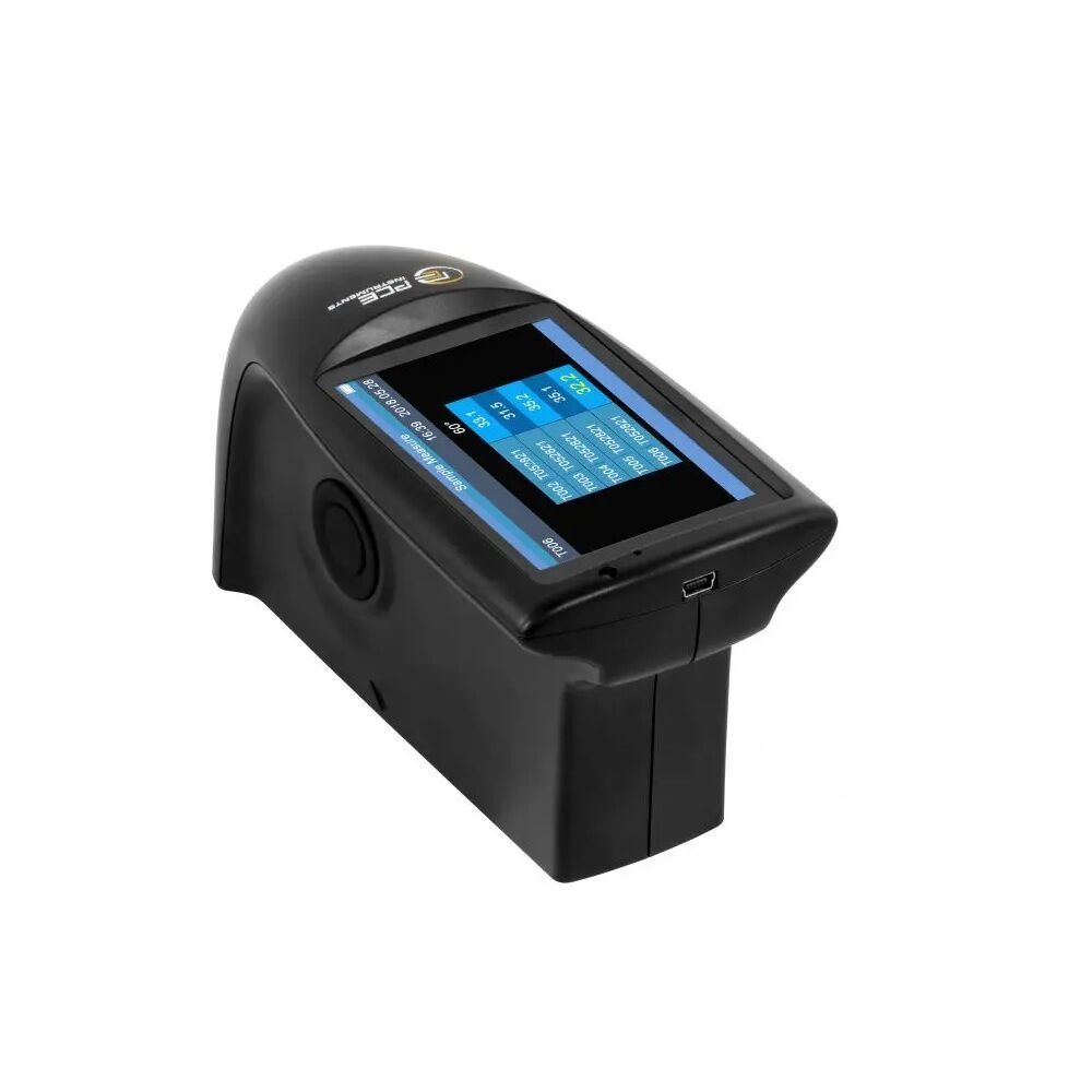 Gloss Meter with 60° reflective gloss tester and internal memory, for quality and incoming goods control