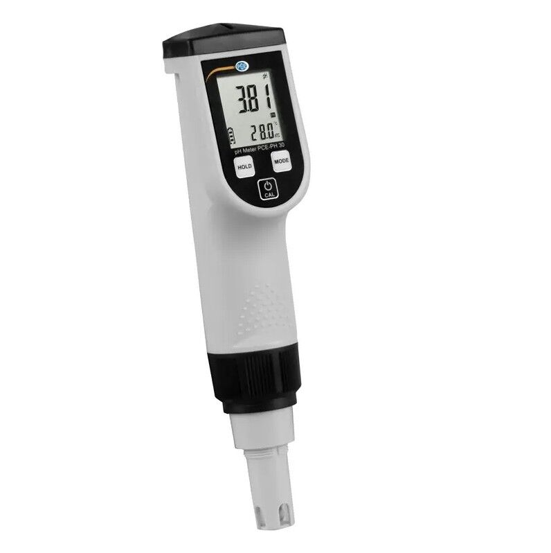 PCE Instruments PCE-PH 30 Piaccametro portatile per pH, conducibilità, TDS, Redox e temperatura con sensori intercambiabili e compensazione automatica