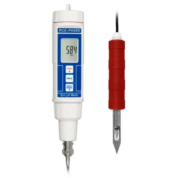PCE Instruments PCE-PH20M Piaccametro, dispositivo portatile impermeabile (IP67) per misurare il pH in alimenti, facile da usare, preciso e ricalibrabile