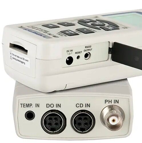 PCE Instruments PCE-PHD 1-R Redoximetro portatile per l'ispezione della qualità dell'acuqa, controllo valori pH, conducibilità, temperatura e Redox