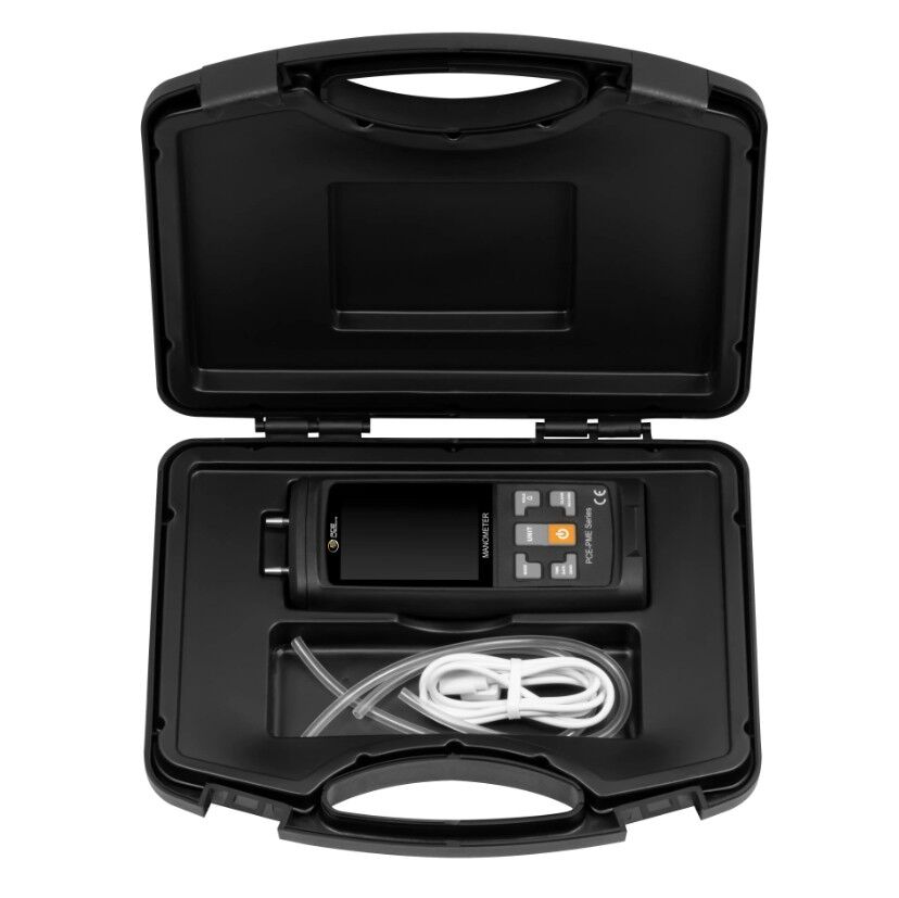 PCE Instruments PCE-PME 4 Misuratore di pressione differenziale digitale con USB-C, 13 unità di misura e registrazione dati per applicazioni industriali
