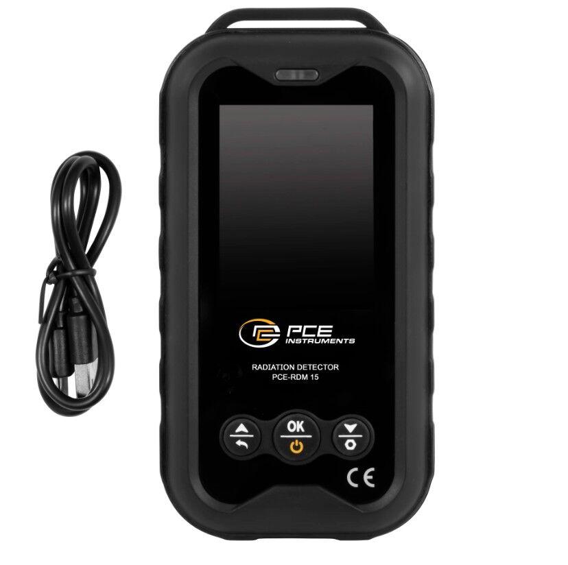 PCE Instruments PCE-RDM 15 Datalogger per il monitoraggio delle radiazioni X, γ e β, range di misura 0,01 µSv/h - 50 mSv/h