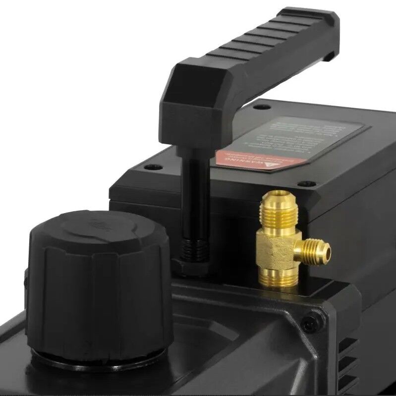 PCE Instruments PCE-RVP 2200 Misuratore HVAC portatile per recupero gas refrigeranti A1, A2L e A2 con compressore oil-free, filtro antiolio, motore 1,5 HP e display LCD per la pressione