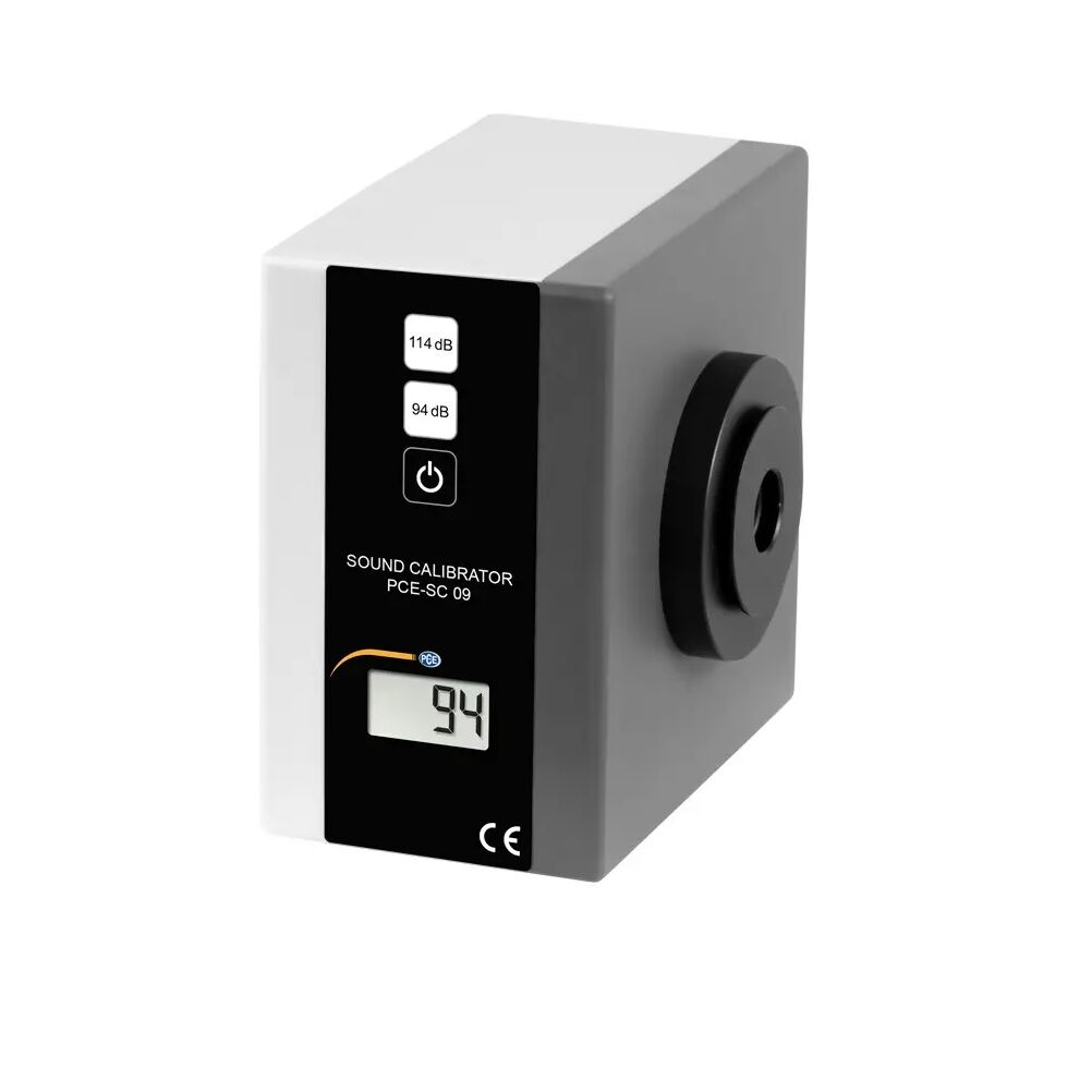 PCE Intruments PCE-SC 09 Calibratore acustico portatile - Per microfoni con varie dimensioni