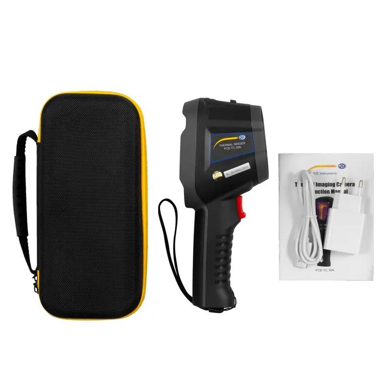 PCE Instruments PCE-TC 30N Termocamera per ricerca e prevenzione di danni a installazioni elettriche, dispositivi elettromeccanici, campo di misura da -20 a 450 °C