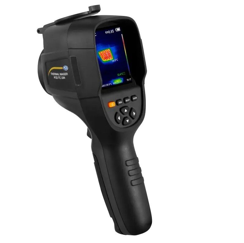 PCE Instruments PCE-TC 33N Wärmebildkamera mit hoher auflösung IR 220x160 pixel, 3 GB speicher, 0.1 °C sensitivität und TFT-display, ideal für wartung und inspektionen