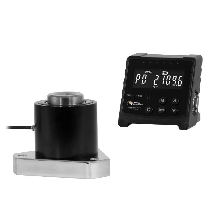 PCE Instruments PCE-TWT 2200NM Torsiometro per applicazioni industriali e di laboratorio, sensore su cavo da 150 cm