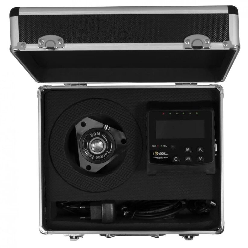 PCE Instruments PCE-TWT 50NM Dinamometro per applicazioni industriali e di laboratorio, sensore su cavo da 150 cm