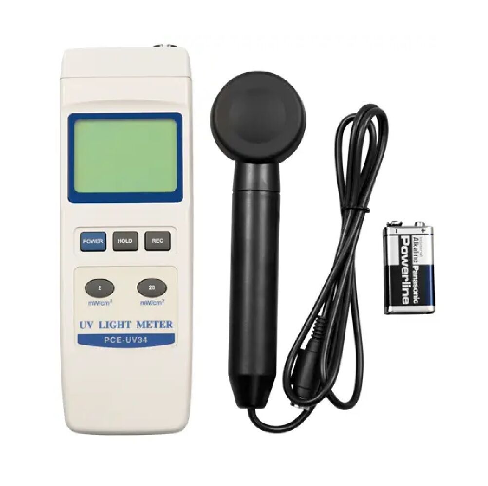 PCE Instruments PCE-UV34 Radiation Detector measures radiation UV with an external sensor