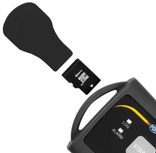 PCE Instruments PCE-VDL 16I Igrometro multifunzione con sensori di temperatura, umidità, pressione e accelerazione – Alta precisione e memoria espandibile