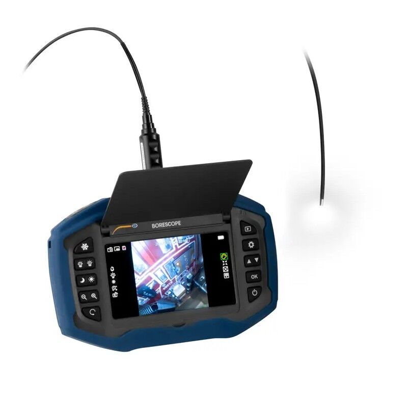 PCE Instruments PCE-VE 270HR Endoscopio con sonda endoscopica di diametro 2.8mm, per ispezioni di motori e parti di macchinari