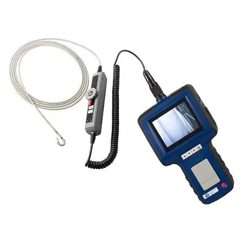 PCE Instruments PCE-VE 355N3 Boroscopio per ispezioni industriali con sonda flessibile da 4,5 mm e registrazione di immagini e video