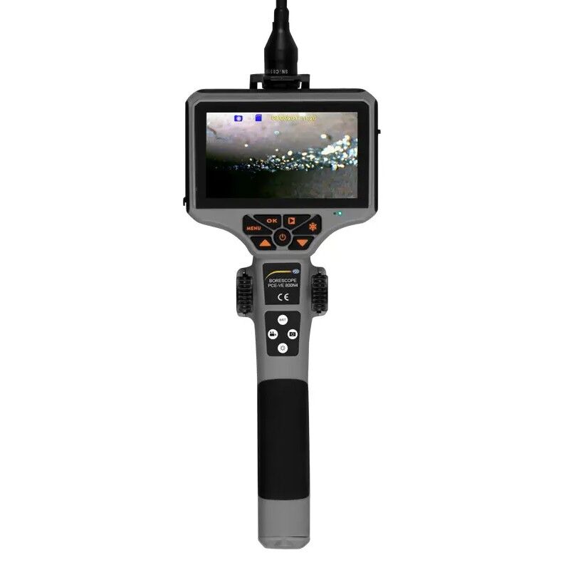 PCE Instruments PCE-VE 800N4 Dispositivo per la manutenzione secondo condizione con sonda 1.5m, testina articolata a 4 direzioni, diametro 2.8mm