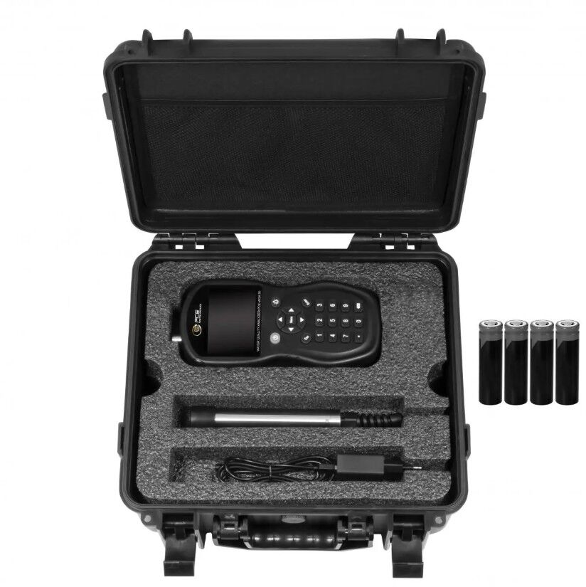 PCE Instruments PCE-WQA 50 Präzises Trübungsmessgerät mit Streulichttechnologie, Schutzart IP67 für das Gehäuse, IP68-Sensor, Messbereich von 0.1 bis 1000 NTU