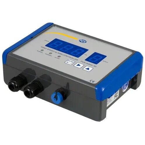 PCE Instruments PCE-WSAC 50-321 Anemometro professionale con preallarme e allarme per monitoraggio vento in tempo reale, media 2/5 Min, RS-485 e uscite relè