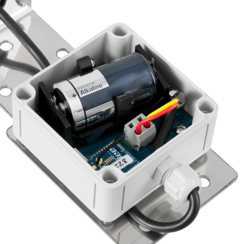 PCE Instruments PCE-WSAC 50W+ 230 Anemometro con sensore wireless per monitoraggio del vento su gru edili, range di misura da 1 a 180km/h