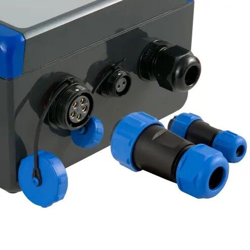 PCE Instruments PCE-WSAC 50W 230 Sensore di vento per il controllo a grandi distanze per gru, tende, lavori edili, trasmissione radio, campo di misura da 4 a 180 km/h