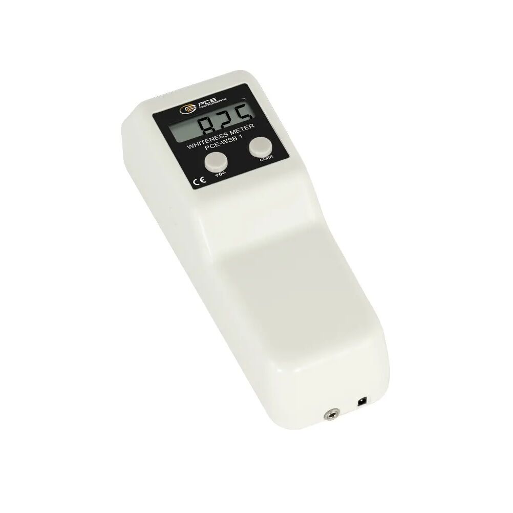 PCE Intruments PCE-WSB 1 digital whiteness meter to measure the whiteness of paper