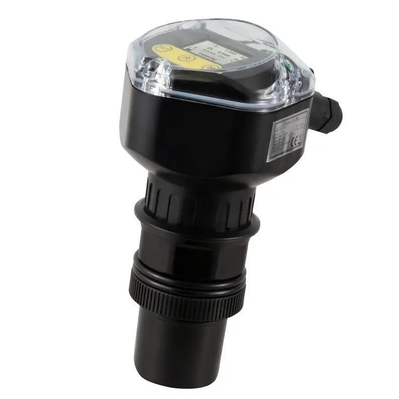 PCE Instruments PCE-ULM 10 Misuratore di livello ad ultrasuoni con uscita 4-20 mA, collegamento a due fili, indicazione della temperatura e profondità di misura fino a 10 m per controllo silos