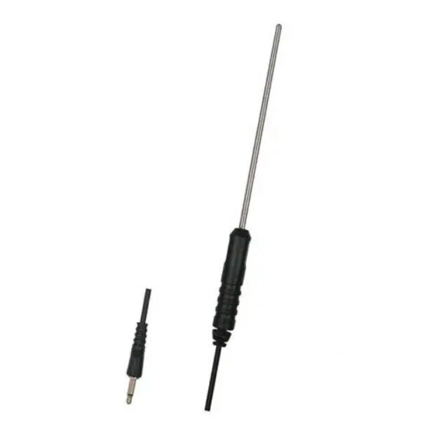 PCE Instruments PCE-EM 890-TP PT-1000 Temperatursensor mit edelstahlsonde, messbereich -10 bis 100°C, abmessungen L 110mm x D 4mm, für präzise messungen