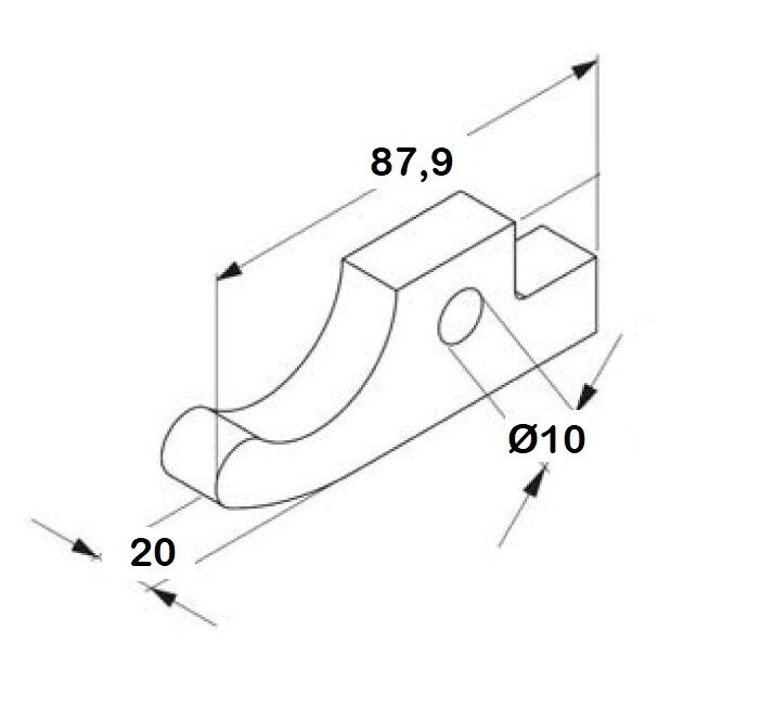 PRC36 Chuck lever for opening and closing clamp suitable for multi spindle lathe PITTLER - DREMA 