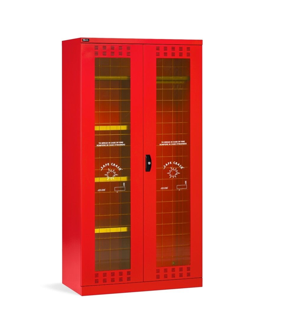 Fami PERFOM14033 Safety cabinet for firefighting equipment with frangible doors, complying with Labor Safety regulations, 1023x555x2000mm
