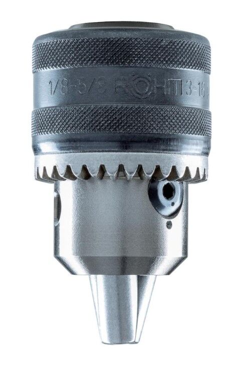 ROHM 1196033 Rack and pinion chuck for drill bits from 3 to 16 mm, PRIMA-MT model, M18x2.5 connection, for percussion drills