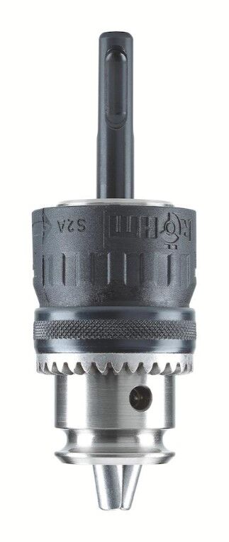 ROHM 600581 HBF hammer drill chuck for bits with a diameter from 2.5 to 13mm, PRIMA model with SDS Plus, SDS Plus adapter, for percussion drills