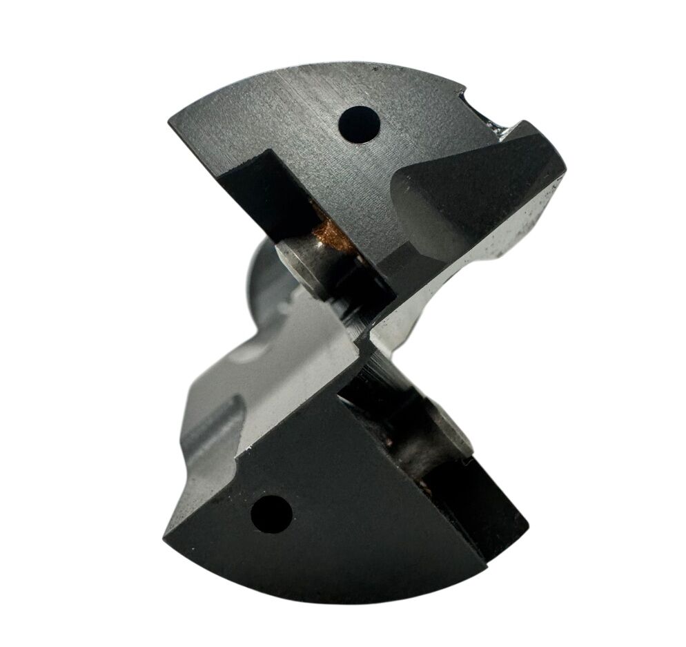 GASPARI UTENSILI R416.01-D-20-05 Punte Stack Drill ad inserti per foratura pacchi lamiere, gambo tipo weldon, Wisthle Notch con passaggio refrigerante