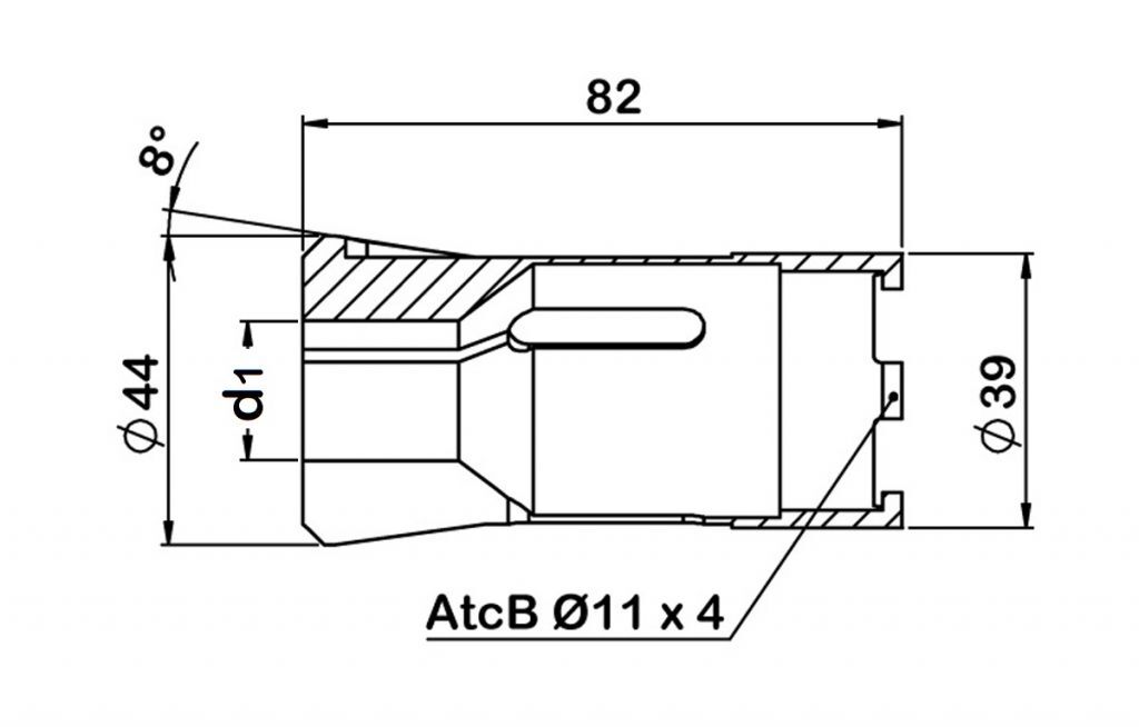Pinza mandrino da ripresa GILDEMEISTER GM35