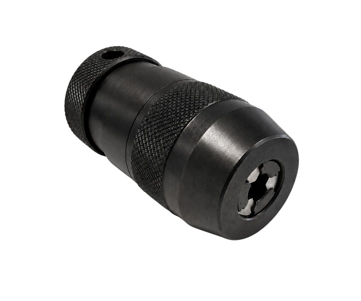 ROEHM 871025 Drill chucks SUPRA-I for stationary drills and hand-operated drills, clamping capacity 0-6.5 mm - Thread mount 3/8“-24