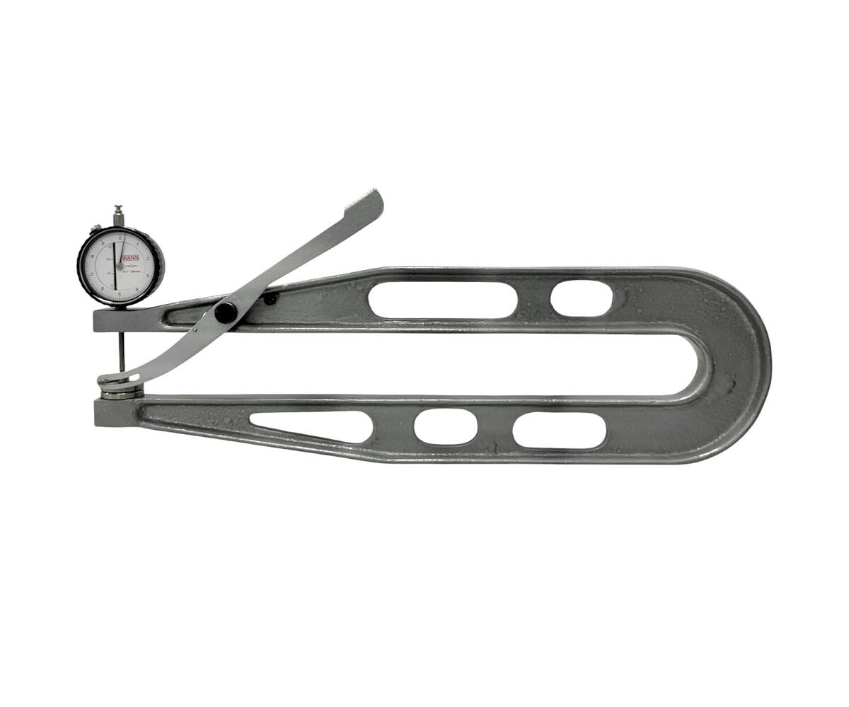 1555727 Deep Groove Feeler MicroMet series model DTG/27, measuring range 0-30mm, contacts Ø30mm, throat depth 400mm