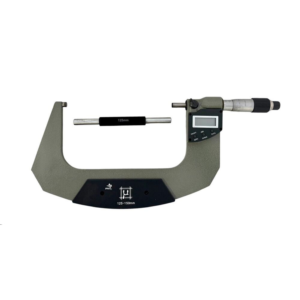 RUPAC 2391500 Micrometro per esterni digitale millesimali Serie Digitronic Plus, USB, IP65 - Campo di misura 125-150mmRUPAC 2391500 Micrometro per esterni digitale millesimali Serie Digitronic Plus, USB, IP65 - Campo di misura 125-150mm
