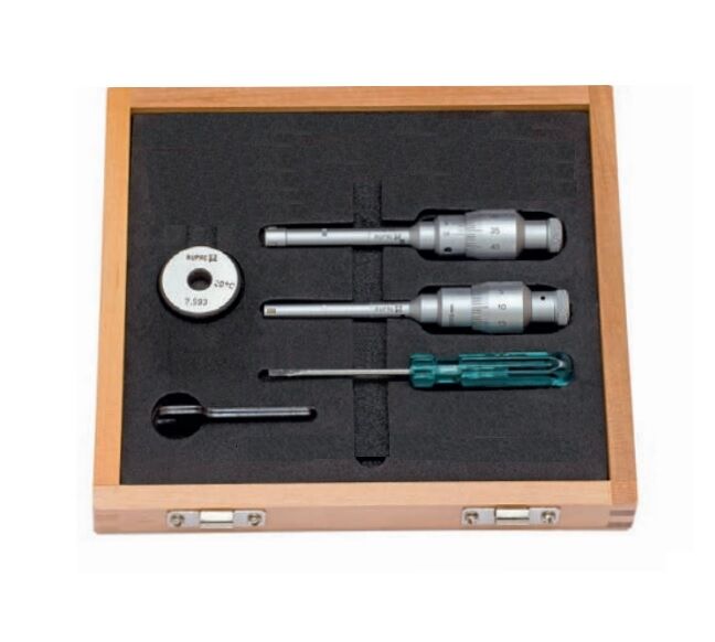 2503389 RUPAC Set of 2-point internal micrometer thousandth MicroMet PLUS Series measuring range 2-3mm