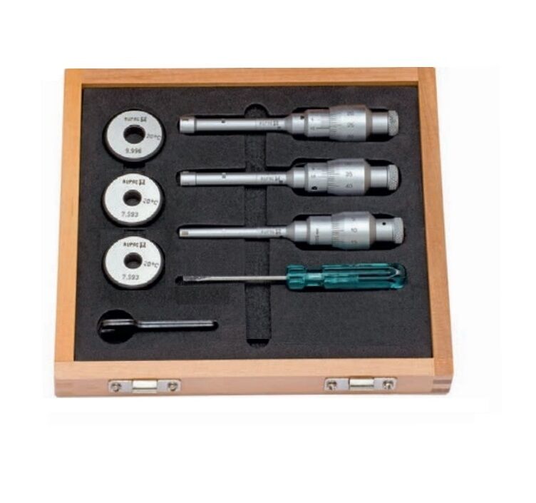 2503390 RUPAC Set di micrometri millesimale per interni a 2 punte Serie MicroMet PLUS campo di misura 3-6mm