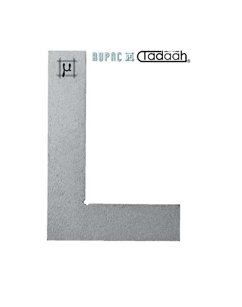 Simple squares MicroMet Series in Common Steel
