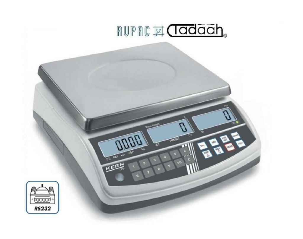 Bilancia contapezzi serie CPB Digitronic PLUS, massimo conteggio 60.000 pezzi