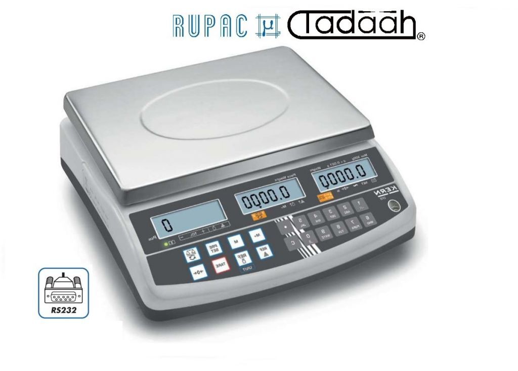 Counting scale CFS Digitronic PLUS series, maximum count 75.000 pieces